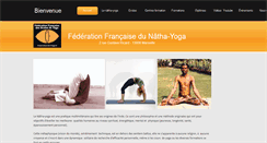 Desktop Screenshot of federation-de-yoga.fr