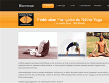 Tablet Screenshot of federation-de-yoga.fr